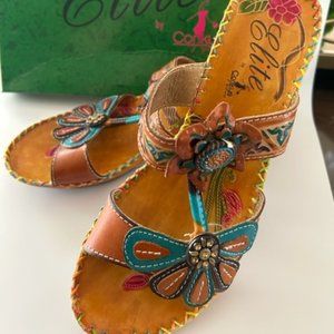 Elite by Corky "Jamaica" Wedge Sandal